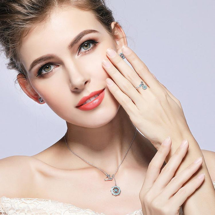 Anker & Steuerrad Ring