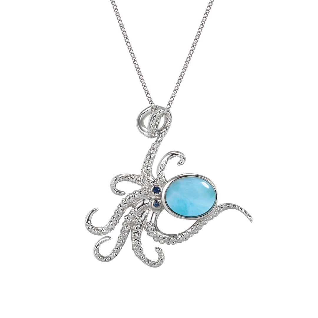 Kraken Anhänger (Larimar)