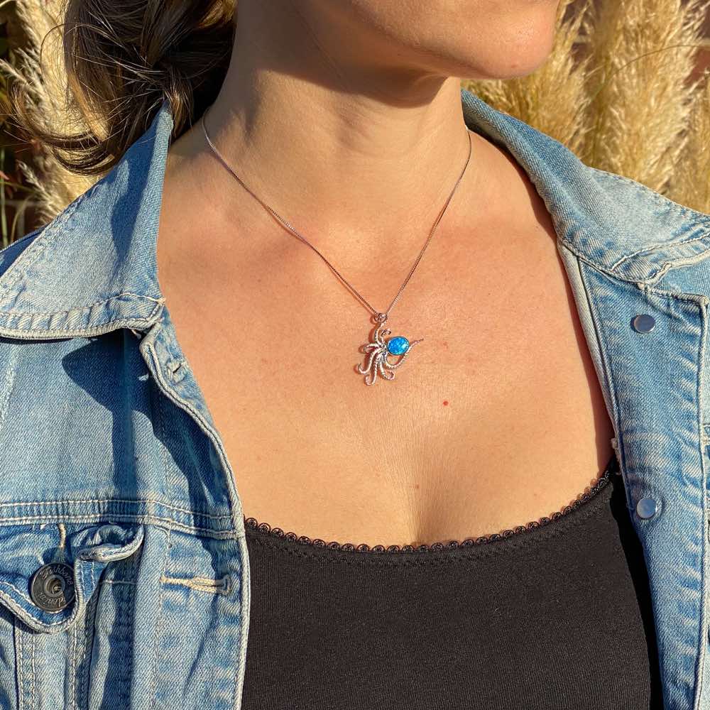 Kraken Anhänger (Opal)