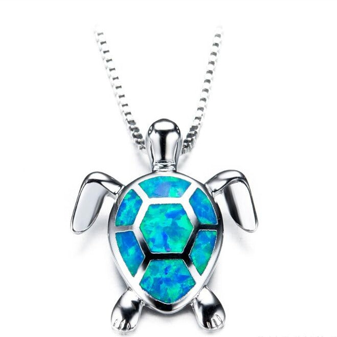 Schildkröten Anhänger (Opal)