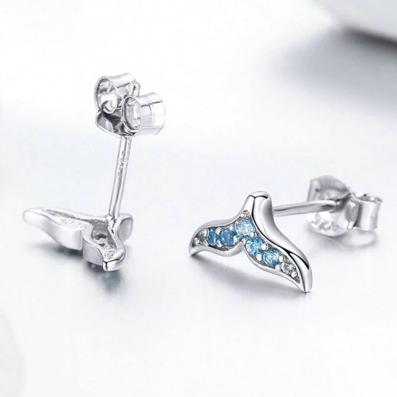 Walflossen Ohrstecker