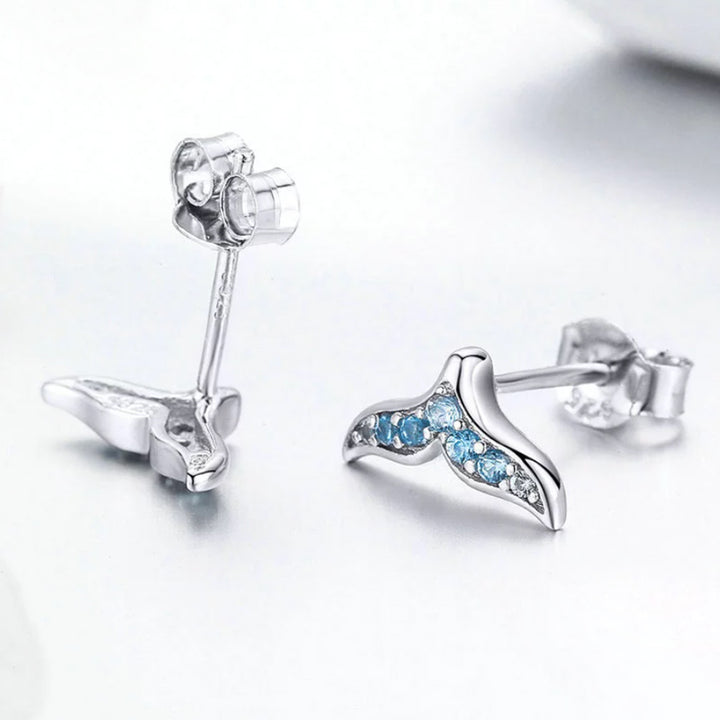 Walflossen Ohrstecker