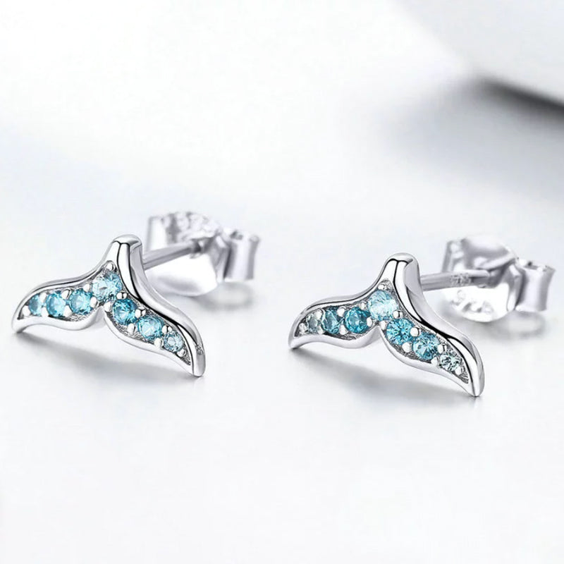 Walflossen Ohrstecker