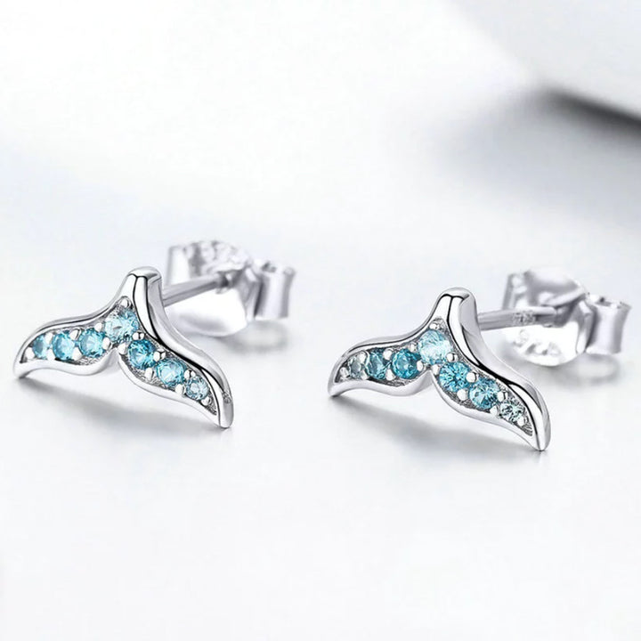 Walflossen Ohrstecker