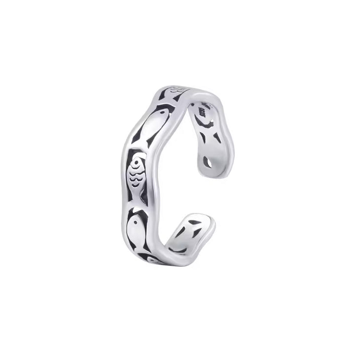 Fisch Ring (breit)