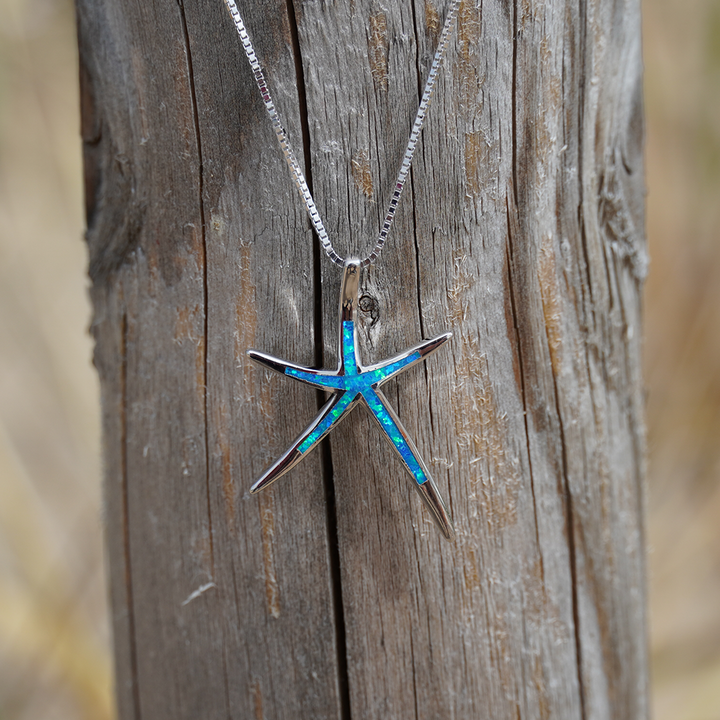 Seestern Anhänger (Opal)