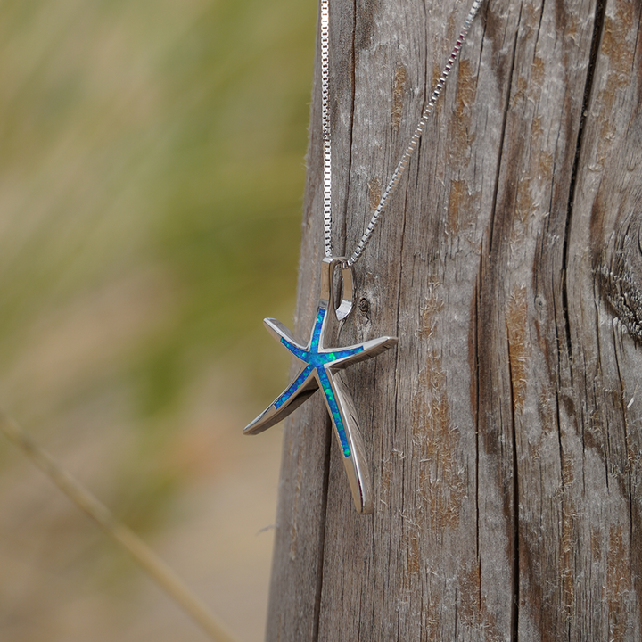 Seestern Anhänger (Opal)