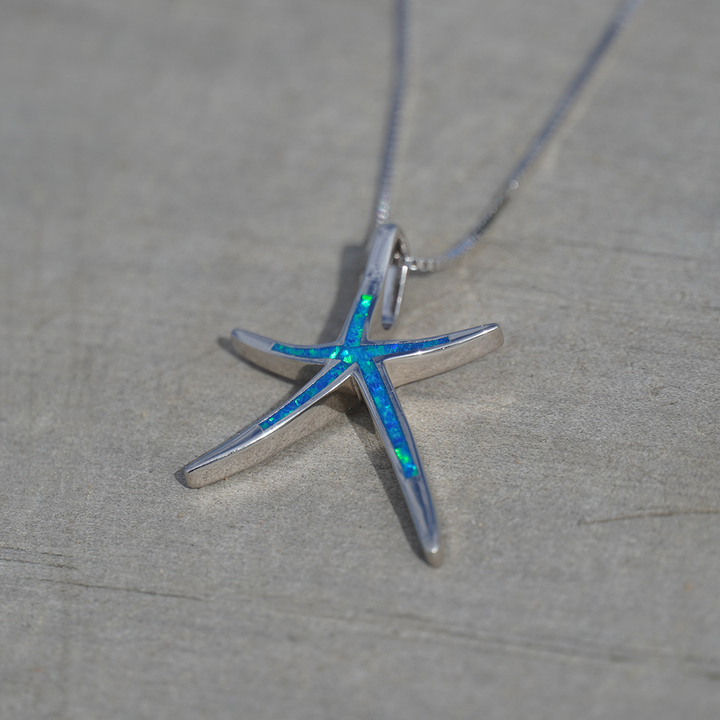 Seestern Anhänger (Opal)