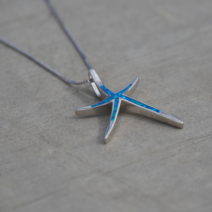 Seestern Anhänger (Opal)