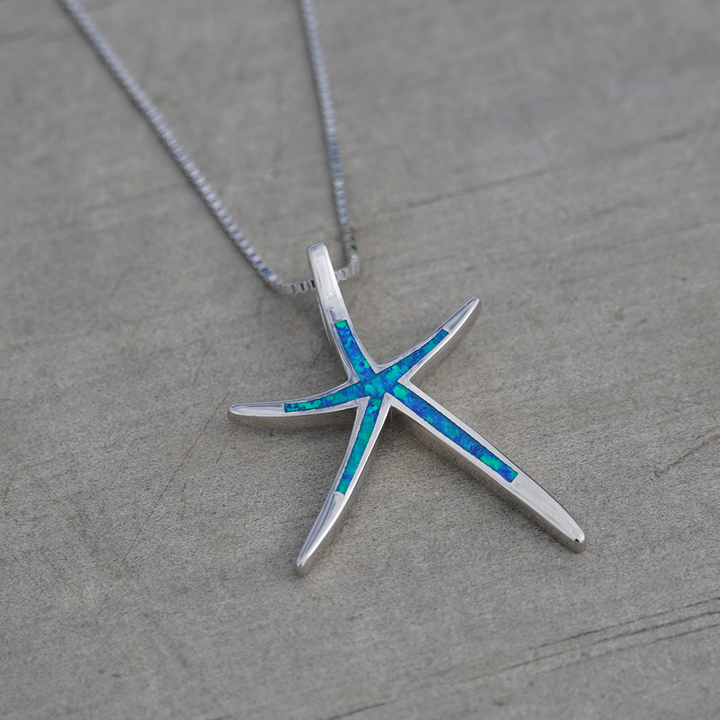 Seestern Anhänger (Opal)