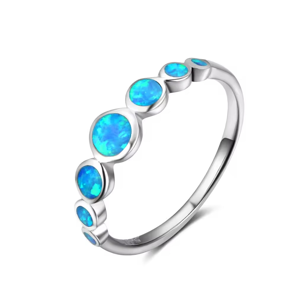 Tropfen Ring (Opal)