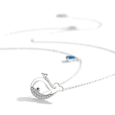 "Kleiner Wal" Halskette