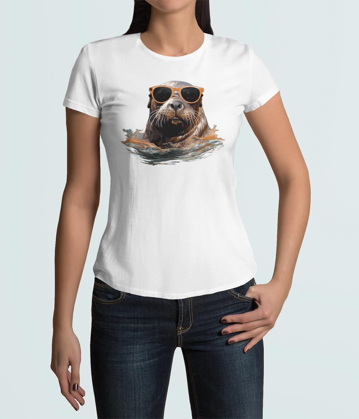 Seehund - Bio T-Shirt für Damen