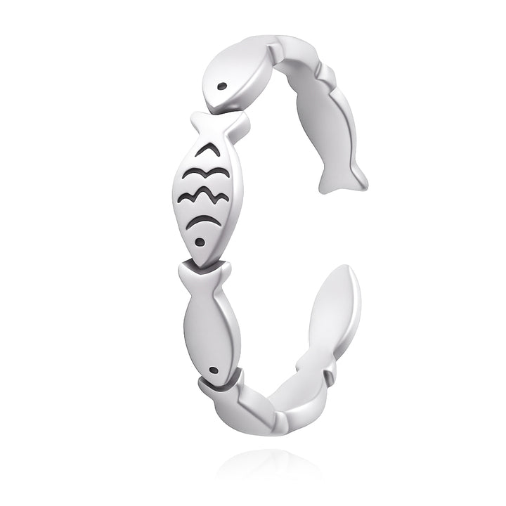 Fisch Ring (schmal)