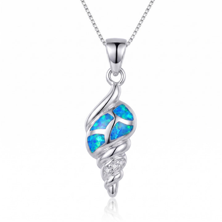 Kleine Muschel Anhänger (Opal)