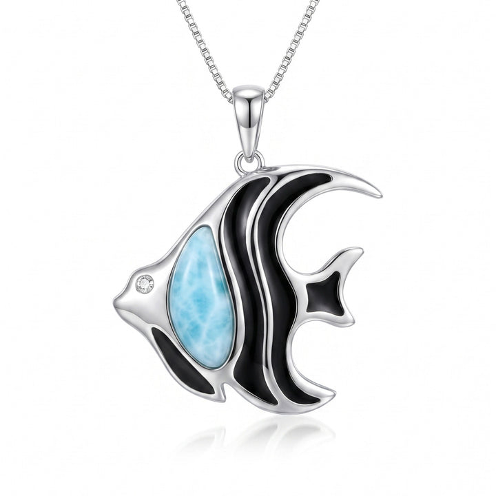 Fisch Anhänger (Larimar)