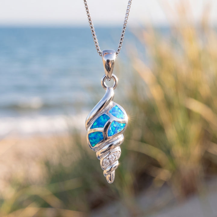 Kleine Muschel Anhänger (Opal)
