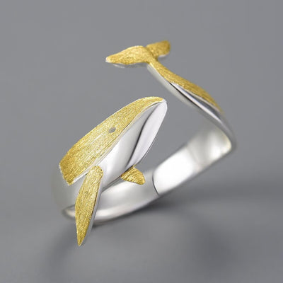 Wal Ring (Silver un Gold)